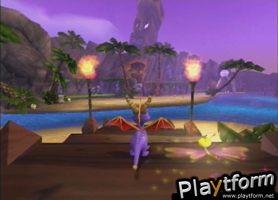 Spyro: Enter the Dragonfly (PlayStation 2)