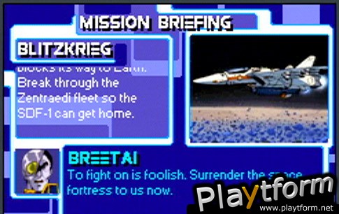 Robotech: The Macross Saga (Game Boy Advance)
