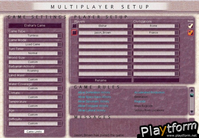 Civilization III: Play the World (PC)