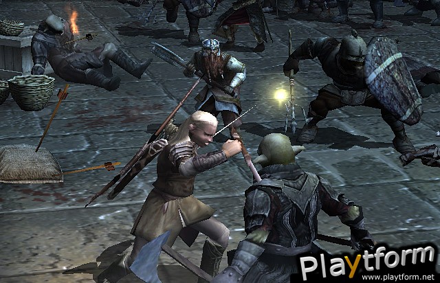 The Lord of the Rings: The Two Towers (PlayStation 2)