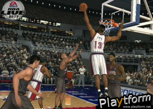 NBA Live 2003 (PlayStation 2)