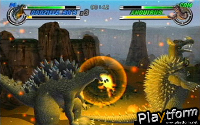 Godzilla: Destroy All Monsters Melee (GameCube)