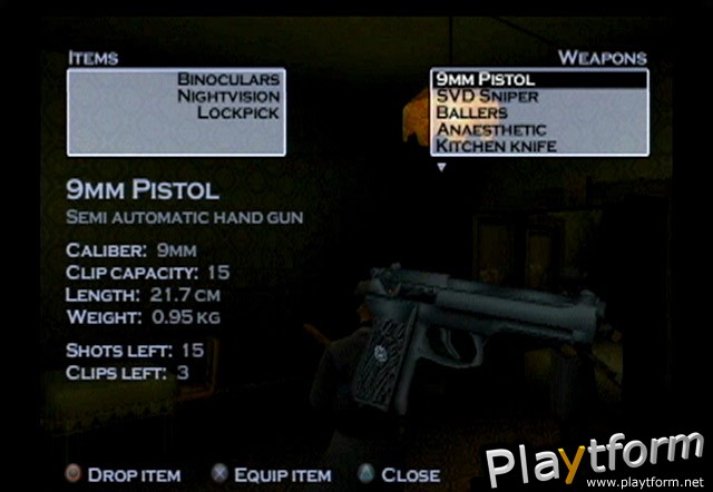 Hitman 2: Silent Assassin (PlayStation 2)