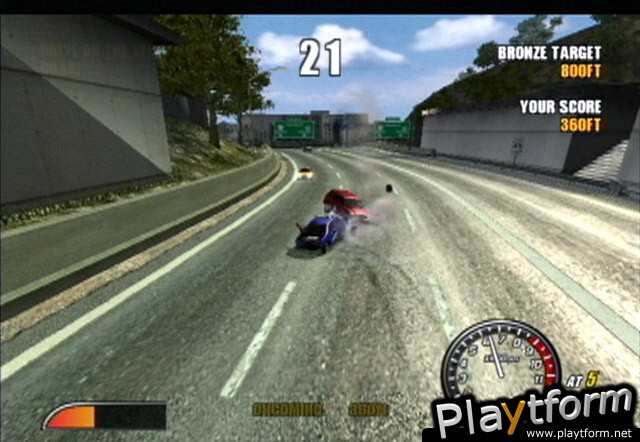 Burnout 2: Point of Impact (PlayStation 2)