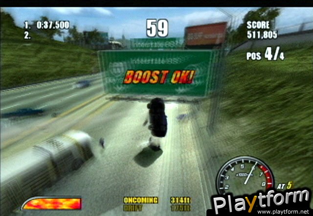 Burnout 2: Point of Impact (PlayStation 2)