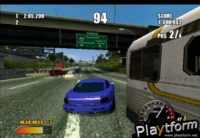 Burnout 2: Point of Impact (PlayStation 2)