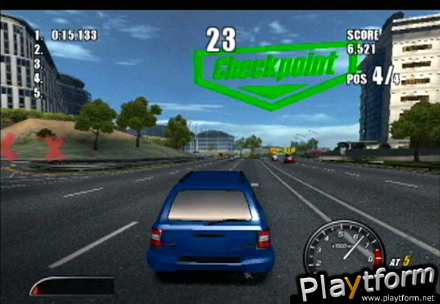 Burnout 2: Point of Impact (PlayStation 2)