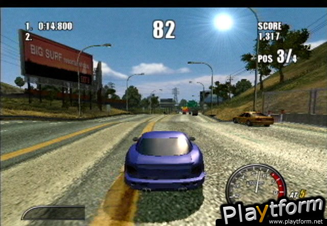 Burnout 2: Point of Impact (PlayStation 2)