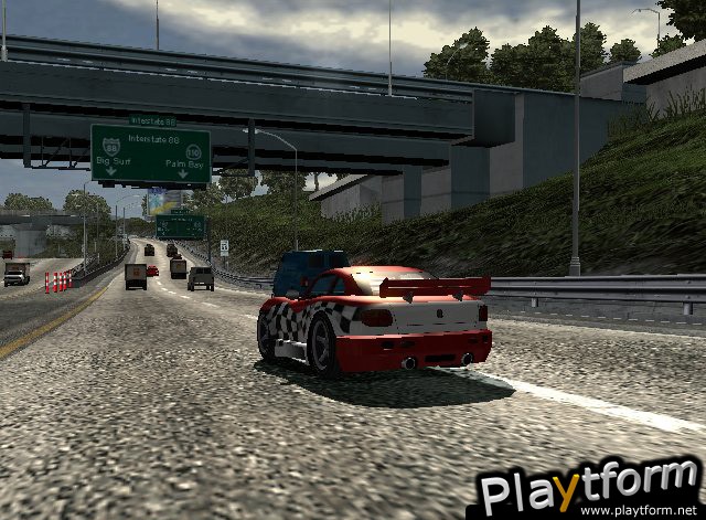 Burnout 2: Point of Impact (PlayStation 2)