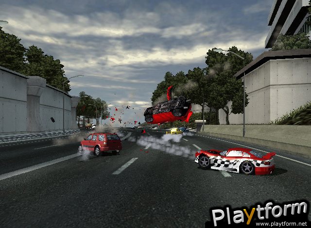 Burnout 2: Point of Impact (PlayStation 2)