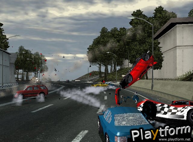 Burnout 2: Point of Impact (PlayStation 2)