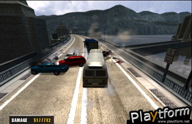 Burnout 2: Point of Impact (PlayStation 2)