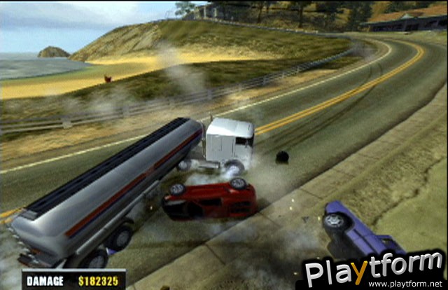 Burnout 2: Point of Impact (PlayStation 2)