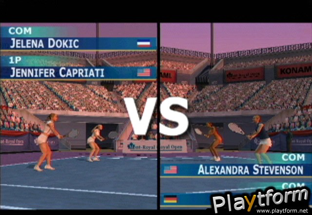 WTA Tour Tennis (GameCube)
