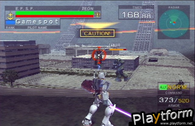 Mobile Suit Gundam: Federation vs. Zeon (PlayStation 2)