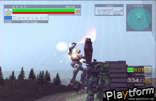 Mobile Suit Gundam: Federation vs. Zeon (PlayStation 2)