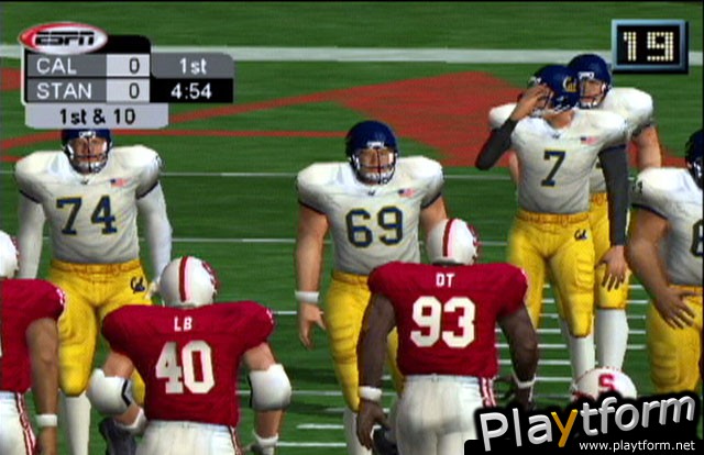 NCAA College Football 2K3 (GameCube)