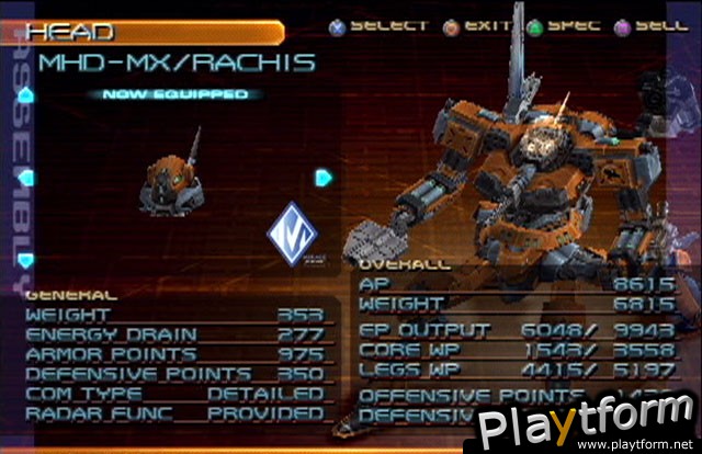 Armored Core 3 (PlayStation 2)