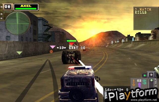 Twisted Metal: Black Online (PlayStation 2)