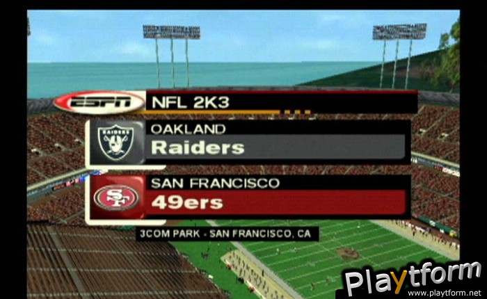 NFL 2K3 (GameCube)