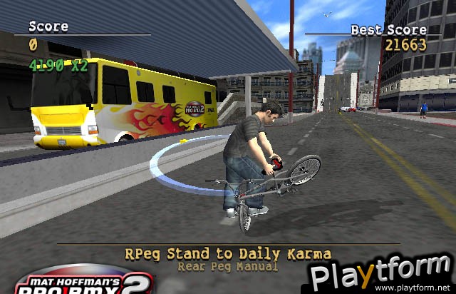 Mat Hoffman's Pro BMX 2 (PlayStation 2)