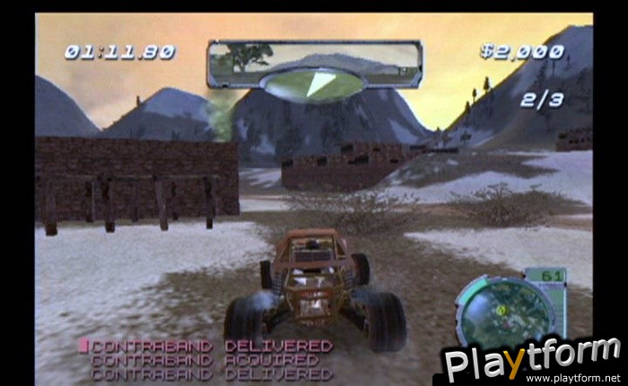 Smuggler's Run: Warzones (GameCube)