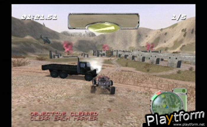 Smuggler's Run: Warzones (GameCube)