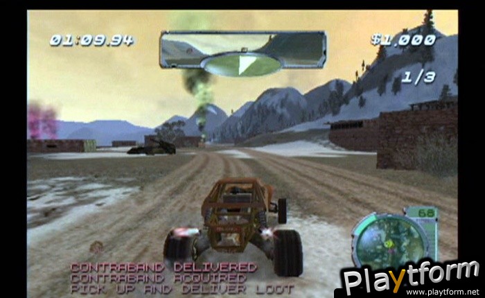 Smuggler's Run: Warzones (GameCube)