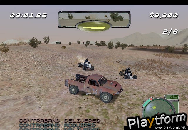 Smuggler's Run: Warzones (GameCube)