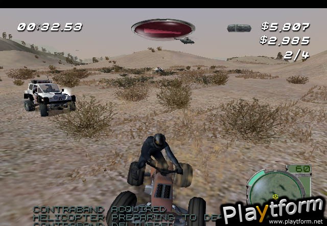 Smuggler's Run: Warzones (GameCube)