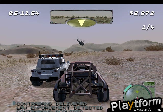 Smuggler's Run: Warzones (GameCube)