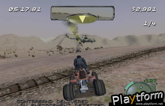 Smuggler's Run: Warzones (GameCube)