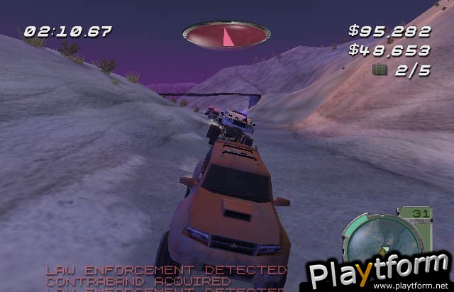 Smuggler's Run: Warzones (GameCube)