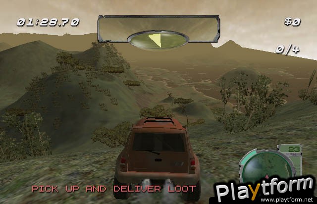 Smuggler's Run: Warzones (GameCube)