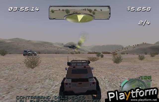 Smuggler's Run: Warzones (GameCube)