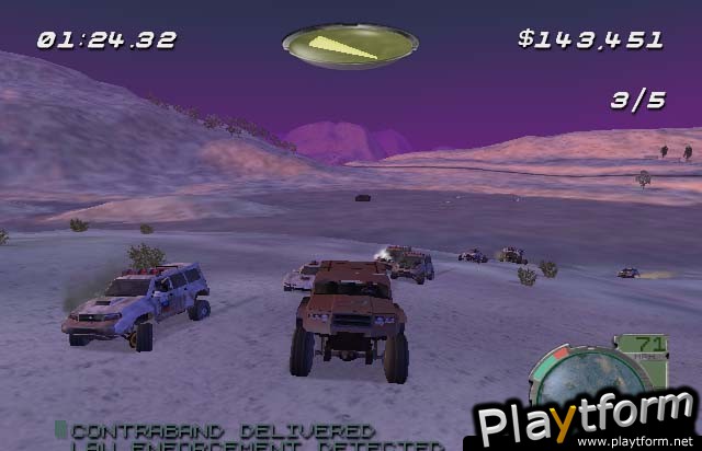 Smuggler's Run: Warzones (GameCube)