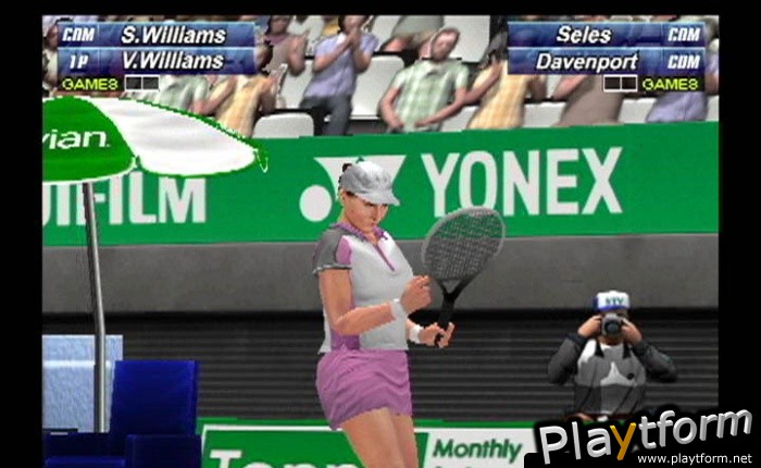 Sega Sports Tennis (PlayStation 2)
