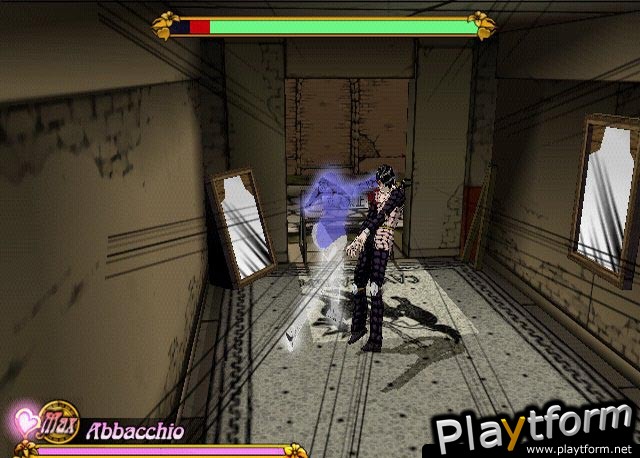 JoJo no Kimyou na Bouken: Ougon no Kaze (PlayStation 2)
