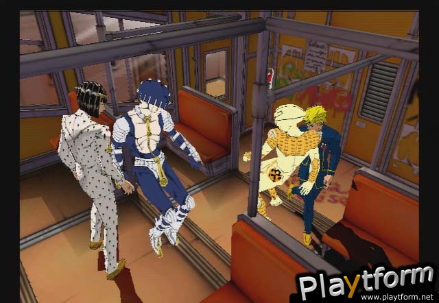 JoJo no Kimyou na Bouken: Ougon no Kaze (PlayStation 2)