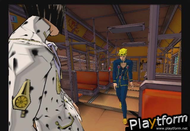 JoJo no Kimyou na Bouken: Ougon no Kaze (PlayStation 2)