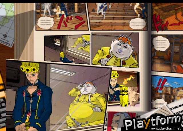 JoJo no Kimyou na Bouken: Ougon no Kaze (PlayStation 2)