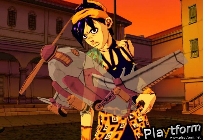 JoJo no Kimyou na Bouken: Ougon no Kaze (PlayStation 2)