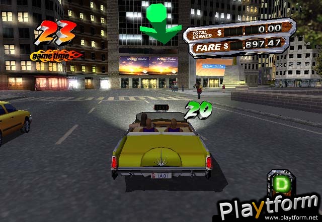 Crazy Taxi 3: High Roller (Xbox)