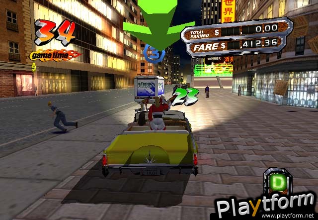 Crazy Taxi 3: High Roller (Xbox)