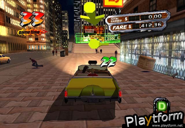 Crazy Taxi 3: High Roller (Xbox)