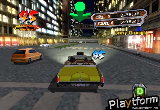 Crazy Taxi 3: High Roller (Xbox)