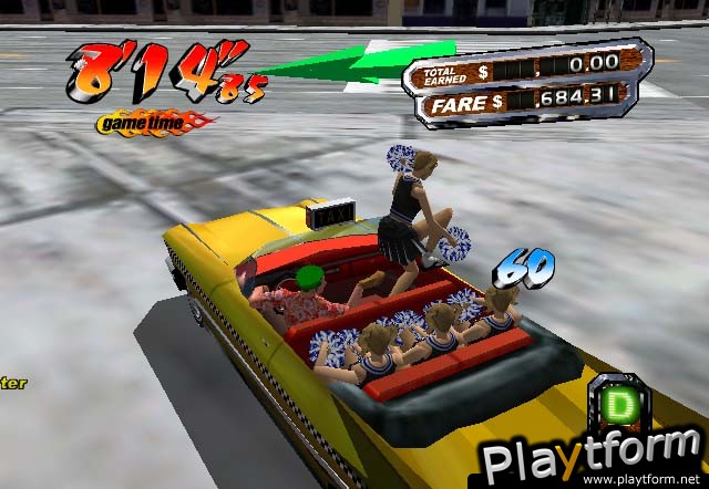 Crazy Taxi 3: High Roller (Xbox)