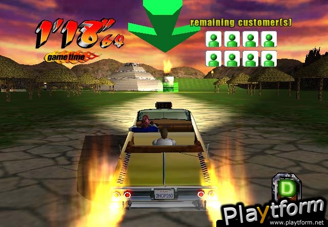 Crazy Taxi 3: High Roller (Xbox)