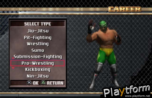 Ultimate Fighting Championship: Throwdown (PlayStation 2)