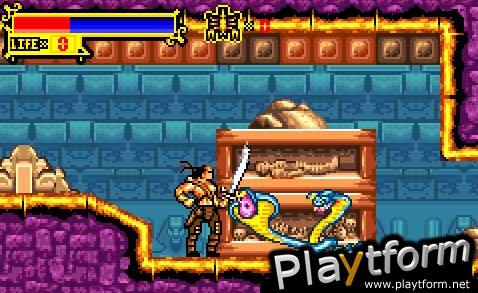 The Scorpion King: Sword of Osiris (Game Boy Advance)